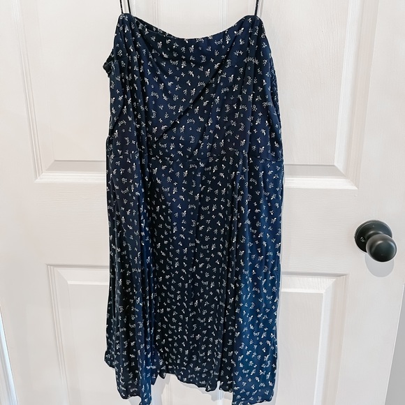Old Navy - Fit & Flare Tie-Shoulder Mini Dress - Picture 1 of 3